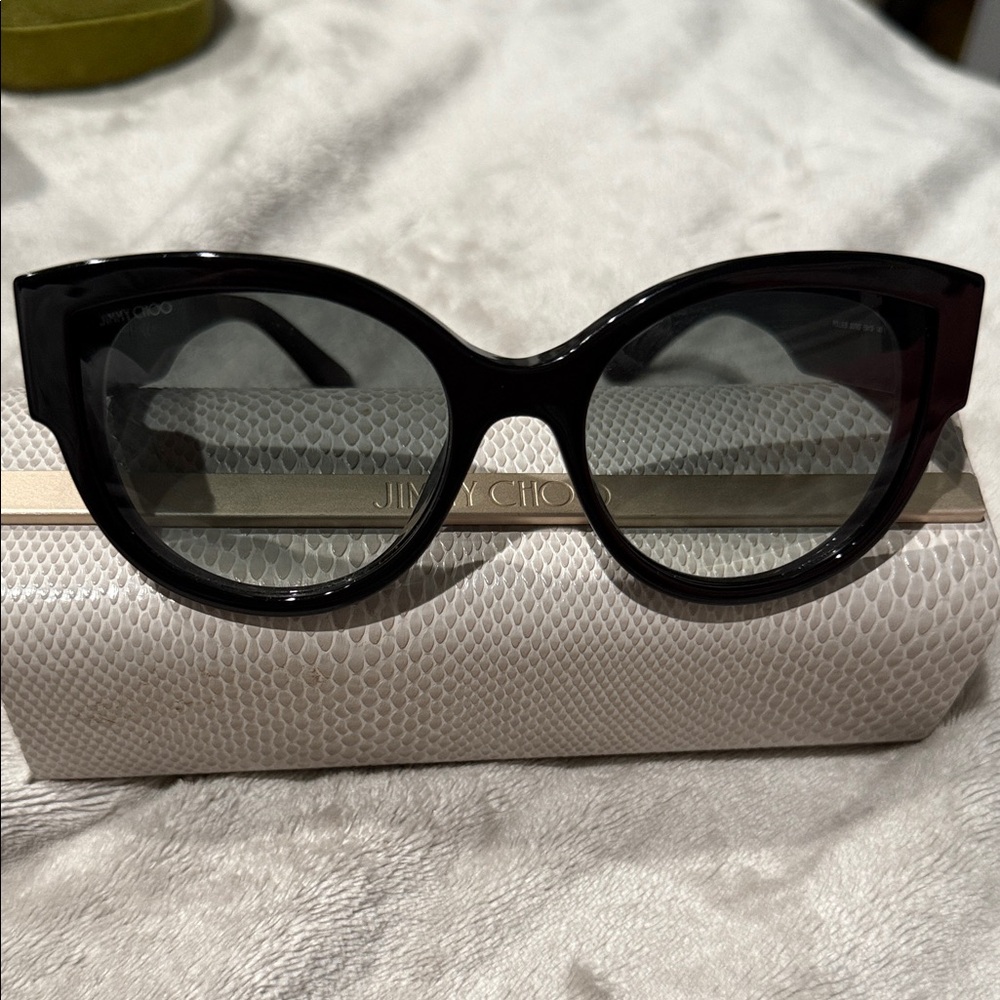 Jimmy Choo Black Sunglasses